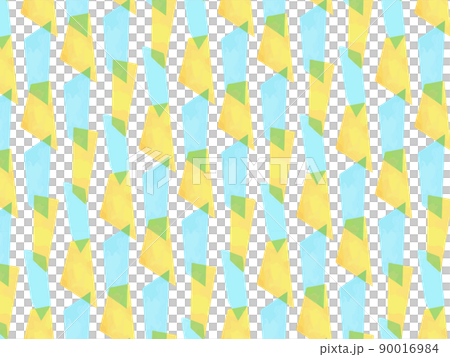 Watercolor style geometric seamless pattern background 90016984