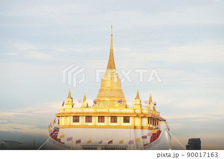バンコク、黄金の丘寺院「ワット・サケット」、The Golden Mount、Wat Saket バンコク、黄金の丘寺院「ワット・サケット」、The Golden Mount、Wat Saket 90017163