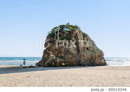 島根県出雲市 国引き神話の舞台 稲佐の浜 島根県出雲市 国引き神話の舞台 稲佐の浜 90019346