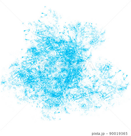 A blue spot, imitation of a transparent watercolor. Oval translucent paint spot A blue spot, imitation of a transparent watercolor. Oval translucent paint spot 90019365