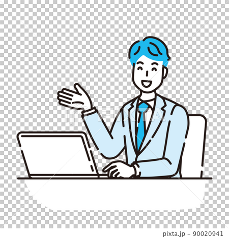 線画人物 線画人物 90020941