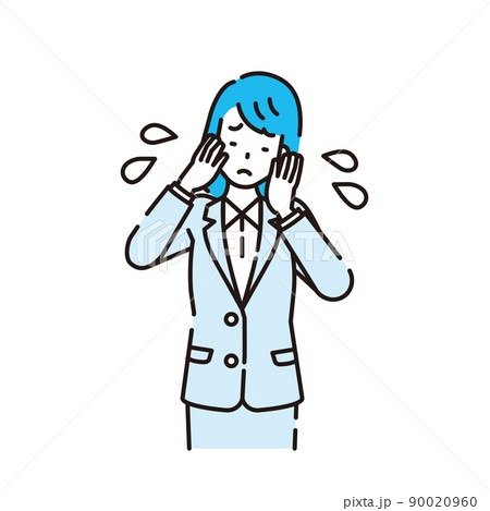 線画人物 線画人物 90020960
