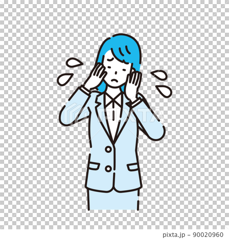 線画人物 線画人物 90020960