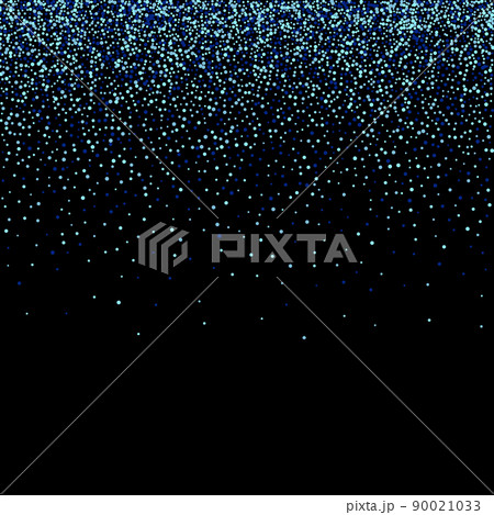 falling blue circles on a black background. Photo Frame. Celebration. vector background. eps 10 90021033