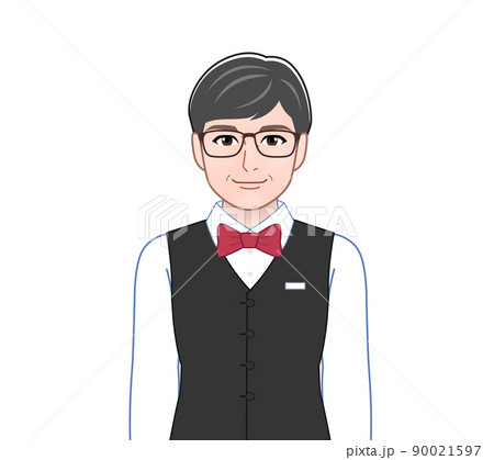 働く初老の男性 90021597