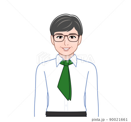 働く初老の男性 働く初老の男性 90021661
