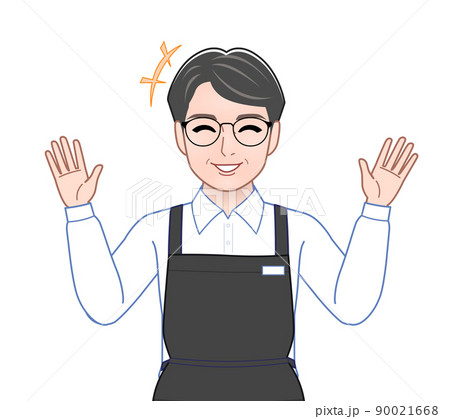 働く初老の男性 90021668