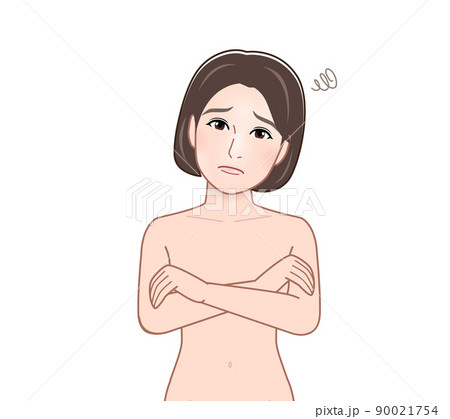 裸の女性 裸の女性 90021754
