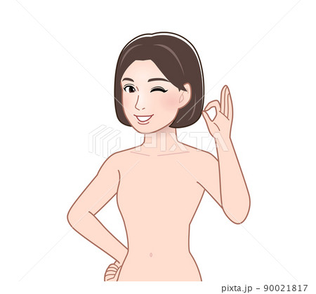 裸の女性 裸の女性 90021817