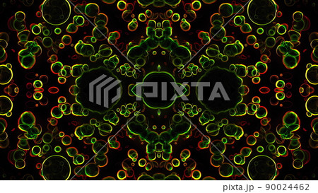 Abstract changing bubbles 90024462