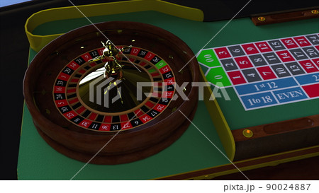 Casino roulette wheel 90024887