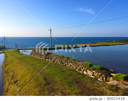 京都丹後袖志の棚田02 90025438