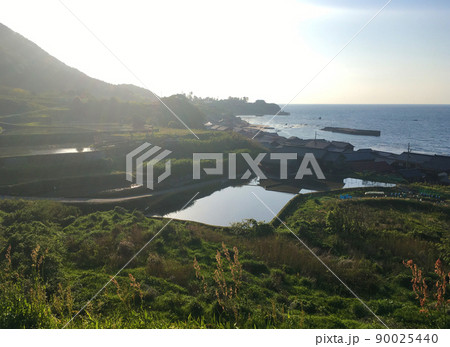 京都丹後袖志の棚田04 90025440