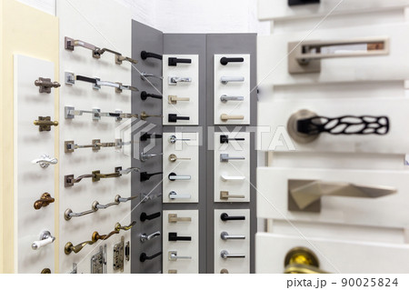 Door closers in a specialized store. 90025824