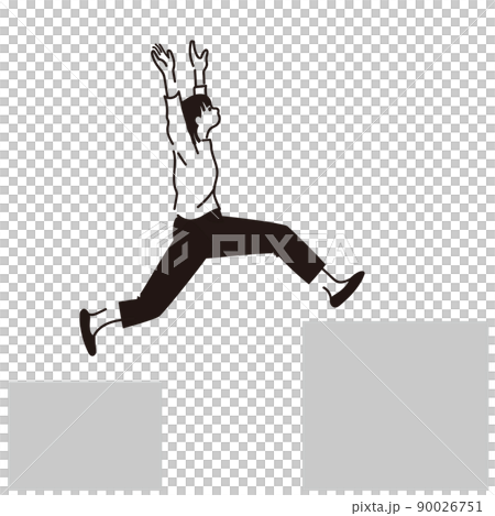 ビジネス 女性 ジャンプ 大喜び パンツ ビジネス 女性 ジャンプ 大喜び パンツ 90026751