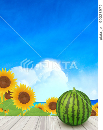 夏のイメージ背景素材 夏のイメージ背景素材 90028979