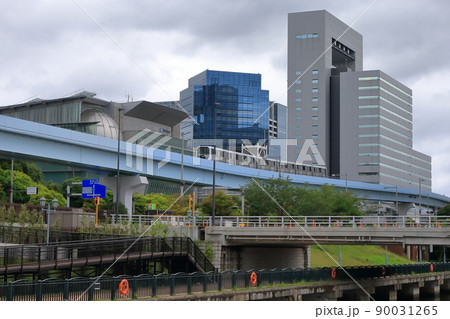 お台場の新交通ゆりかもめ お台場の新交通ゆりかもめ 90031265