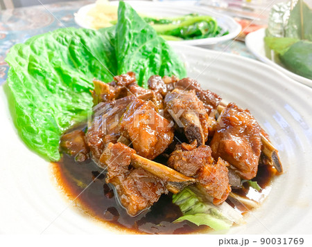 中国上海料理・糖醋排骨(スペアリブの甘酢煮) 中国上海料理・糖醋排骨(スペアリブの甘酢煮) 90031769