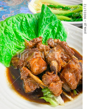 中国上海料理・糖醋排骨(スペアリブの甘酢煮) 中国上海料理・糖醋排骨(スペアリブの甘酢煮) 90031772