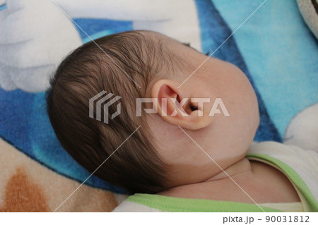 乳幼児の頭の形 乳幼児の頭の形 90031812