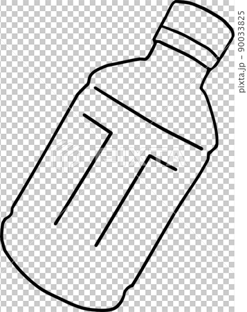 Vector illustration of plastic bottle 90033825