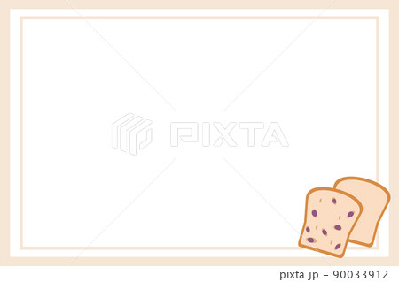パンの背景イラスト（ベクター） 90033912