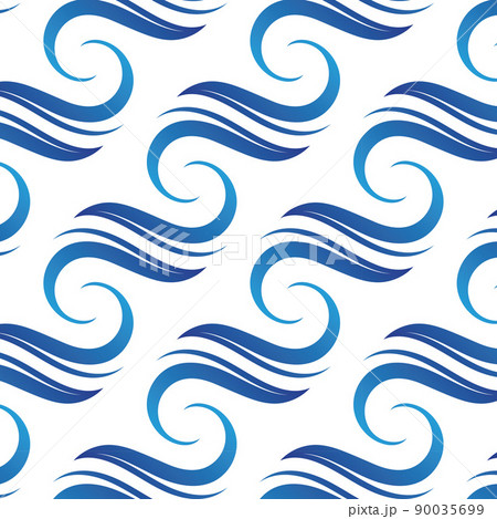 Pattern S wave Wallpaper backgroundのイラスト素材 [90035699] - PIXTA