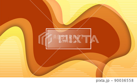 Colorful liquid and geometric background with fluid gradient shapes 90036558