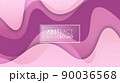 Colorful liquid and geometric background with fluid gradient shapes 90036568