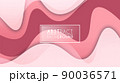 Colorful liquid and geometric background with fluid gradient shapes 90036571