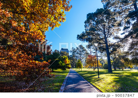 Fitzroy Gardens in East Melbourne Victoria Australia 90037847