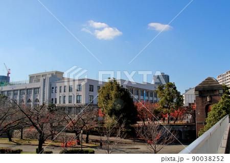 独立行政法人造幣局本局　俗称大阪造幣局　構外の橋より 90038252