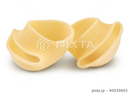 lumaconi pasta isolated on white background with clipping path and full depth of field lumaconi pasta isolated on white background with clipping path and full depth of field 90039005