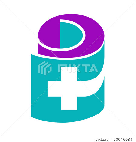 document medical cross health logo Icon Illustration Brand Identity document medical cross health logo Icon Illustration Brand Identity 90046634