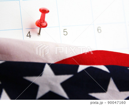 United States flag. Independence day. USA celebrate 4th July. 90047160