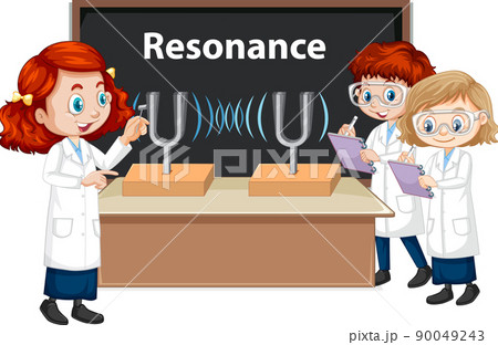 Resonance science experiment for education 90049243