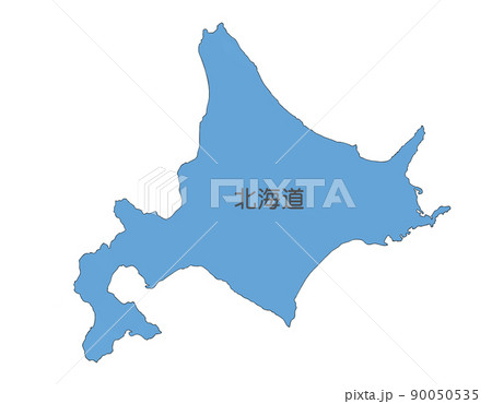 事件（暗いイメージ）の地図　北海道 90050535