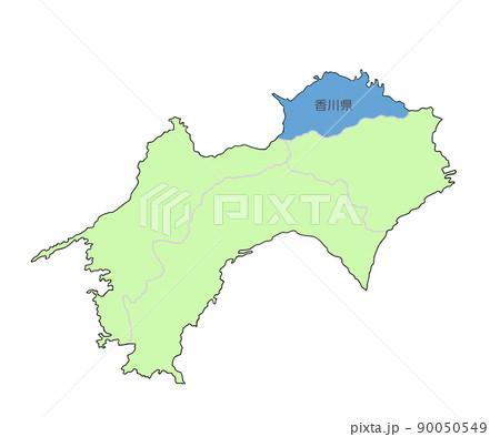 事件(暗いイメージ)の地図 香川県 四国地方 事件(暗いイメージ)の地図 香川県 四国地方 90050549