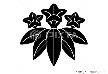 日本の家紋笹竜胆 90052686