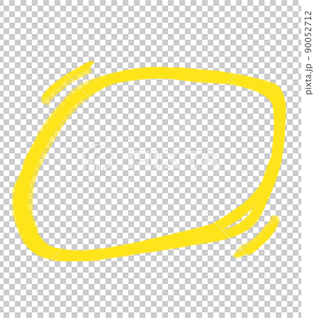 Yellow frame box blob form cartoon illustration Yellow frame box blob form cartoon illustration 90052712