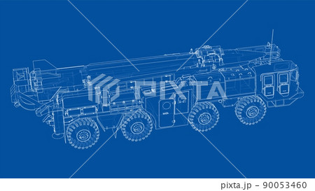 Army Rocket artillery system. Military concept 90053460
