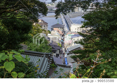 江島神社の参道 90053500
