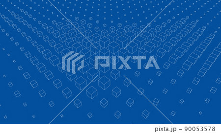 Vector abstract boxes background Vector abstract boxes background 90053578