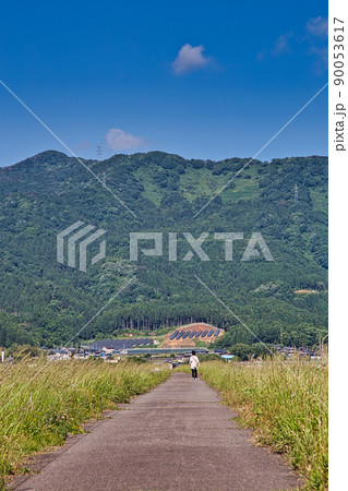 九頭竜川ー鳴鹿大堰・堤防 九頭竜川ー鳴鹿大堰・堤防 90053617