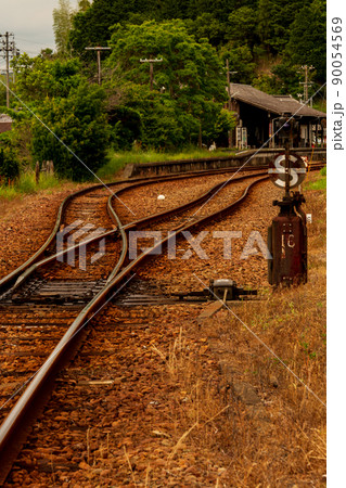 静岡県周智郡森町一宮 天竜浜名湖鉄道と一宮駅周辺の風景 静岡県周智郡森町一宮 天竜浜名湖鉄道と一宮駅周辺の風景 90054569