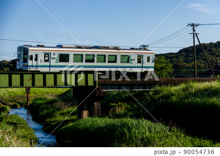 静岡県袋井市川会　天竜浜名湖鉄道と沿線の風景 90054736