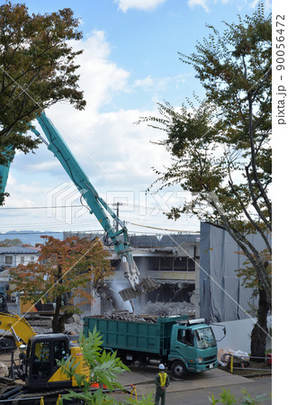 旧水沢消防署の解体 旧水沢消防署の解体 90056472