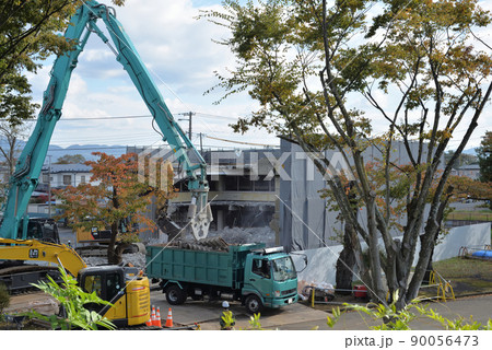 旧水沢消防署の解体 90056473