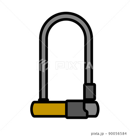 Bike Lock Icon 90056584