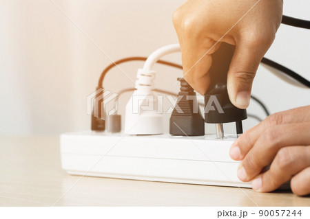 Electrical appliances plugs full of all plugs or plugs together. Because of the risk of causing a short circuit from high heat accumulated in the wires. 90057244